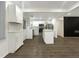Modern kitchen with white cabinets, stainless steel appliances, and an open layout at 2704 Ellen Way, Decatur, GA 30032