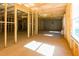 Unfinished basement with large windows and exposed framing at 40 Eryn Ter, Covington, GA 30014