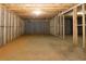 Unfinished basement ready for customization with exposed framing at 40 Eryn Ter, Covington, GA 30014