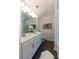 Modern bathroom with double vanity, shower, and garden tub at 40 Eryn Ter, Covington, GA 30014