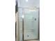 Bathroom shower with glass doors, built-in shelving, and chrome fixtures at 40 Eryn Ter, Covington, GA 30014