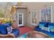 Relaxing deck area with comfortable seating, perfect for outdoor gatherings at 1150 Cedar Bluff Sw Trl, Lilburn, GA 30047