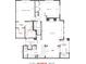 Detailed floor plan showcasing the layout of the home, including the primary bedroom and living room at 220 Renaissance Pkwy # 1203, Atlanta, GA 30308
