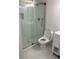 Updated bathroom with a large shower and hexagon tile floor at 2351 Johnson Ferry Ne Rd, Chamblee, GA 30341