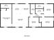 Detailed floor plan of the house, showcasing the layout of rooms and living spaces at 3881 Bonnie Se Ln, Atlanta, GA 30354