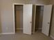 Bedroom with double closets, offering ample storage at 5112 Central Church Rd, Douglasville, GA 30135