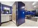 Basement bathroom with white vanity and walk-in shower at 70 Finch Forest Trl, Atlanta, GA 30327