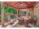 Inviting deck space with an area rug, comfortable seating, and a pleasant outdoor setting at 959 Cedar Falls Sw Ct, Lilburn, GA 30047