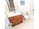 Standard bathroom featuring a vanity, toilet, and bathtub with tiled walls at 5084 Brittany Dr, Stone Mountain, GA 30083