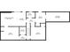 Detailed floor plan of the house, showing the layout of the basement at 830 Montego Sw Way, Lilburn, GA 30047