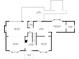 Detailed floor plan of the house, showing the layout of the first floor at 830 Montego Sw Way, Lilburn, GA 30047