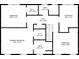 Detailed floor plan of the house, showing the layout of the second floor at 830 Montego Sw Way, Lilburn, GA 30047