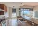 Well-lit kitchen features stone countertops and stainless steel appliances at 250 Park Avenue West Nw # 903, Atlanta, GA 30313
