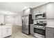 Modern kitchen with stainless steel appliances and granite countertops at 2685 Mars Hill Church Nw Rd, Acworth, GA 30101