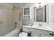 Clean bathroom with a bathtub, toilet, and vanity at 771 Jordan Ln # F, Decatur, GA 30033