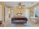 Charming bedroom with a cozy feel and ample space at 610 Lovinggood Trl, Woodstock, GA 30189