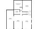 Basement floor plan including garage, storage, and basement area at 610 Lovinggood Trl, Woodstock, GA 30189