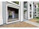 Private balcony with sliding glass doors and iron railings at 2657 Lenox Ne Rd # 134-2, Atlanta, GA 30324