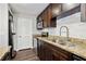 Modern kitchen with stainless steel appliances and granite countertops at 2657 Lenox Ne Rd # 134-2, Atlanta, GA 30324