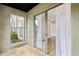 Private patio with sliding glass doors, perfect for relaxing at 2657 Lenox Ne Rd # 134-2, Atlanta, GA 30324