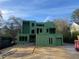 View of a modern home under construction, showing the frame and exterior sheathing at 3534 Rockhaven Ne Cir, Atlanta, GA 30324