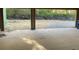 Unfinished garage with framed opening and a concrete floor leading to the backyard at 3534 Rockhaven Ne Cir, Atlanta, GA 30324