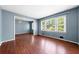 Hardwood floors and neutral walls in the living room at 241 W Simon Nw Ter, Atlanta, GA 30318