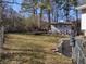 Large backyard with shed and fence at 3566 Carry Ct, Snellville, GA 30039