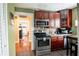 Updated kitchen with stainless steel appliances and modern cabinetry at 953 Garibaldi Sw St, Atlanta, GA 30310