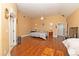 Spacious main bedroom with hardwood floors and private bathroom at 1553 Rolling Meadows Dr, Mcdonough, GA 30253