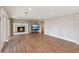 Living room with fireplace and hardwood floors at 213 Pine Crest Dr, Cumming, GA 30040
