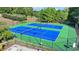 Two tennis courts with green and blue surface at 1816 Hamilton Lake Pkwy, Buford, GA 30519