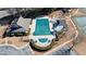 Community pool with a cover and parking at 5073 Kingsbridge Pass, Powder Springs, GA 30127