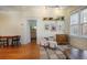 Living area with hardwood floors and access to bedroom at 764 Edgewood Ne Ave # 8, Atlanta, GA 30307