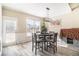 Bright dining room with table and chairs, near kitchen at 3709 Northsails Ct, Conyers, GA 30013