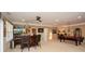 Basement featuring a game room with bar, seating, and billiards table at 221 Aster Ct, Canton, GA 30114