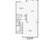 First floor blueprint featuring living room, kitchen, powder room, and Gathering room at 54 Basswood Cir, Atlanta, GA 30328