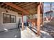 Relaxing patio area with stylish furniture, a fire pit, and easy access to the outdoors at 54 Basswood Cir, Atlanta, GA 30328