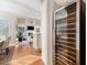 Built-in wine cellar with glass door and ample storage at 179 Waterstone Pt, Acworth, GA 30101