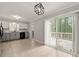 Bright kitchen with stainless steel appliances and sliding glass doors at 2777 Northwood Sw Ct, Marietta, GA 30060