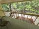 Balcony view overlooking lush greenery and a serene outdoor space at 738 Brentwood Pl, Marietta, GA 30067