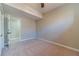 Spacious carpeted bedroom with adjacent room at 2612 Cliffview Dr, Lilburn, GA 30047