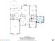 Detailed floor plan showcasing layout of the first floor, measurements and total area at 2779 Horseshoe Knoll Ln, Roswell, GA 30075