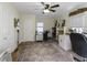 Spacious office with hardwood floors and ample natural light at 5154 Central Dr, Stone Mountain, GA 30083