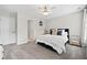 Charming bedroom with carpeted floors and large windows at 131 Gold Springs Ct, Canton, GA 30114