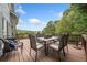 Expansive deck overlooking scenic wooded views, ideal for outdoor living at 131 Gold Springs Ct, Canton, GA 30114