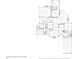Detailed floor plan showcasing the layout of the first floor, including bedrooms, living spaces, and kitchen at 3930 Peachtree Dunwoody Ne Rd, Atlanta, GA 30342