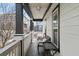 Covered front porch with seating and view of neighborhood at 679 Mcwilliams Se Rd, Atlanta, GA 30315