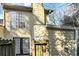 Rear view of house with French doors at 896 Glynn Oaks Dr, Clarkston, GA 30021