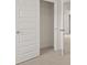 Open closet with shelving in a bedroom at 297 Sound Cir, Stockbridge, GA 30281